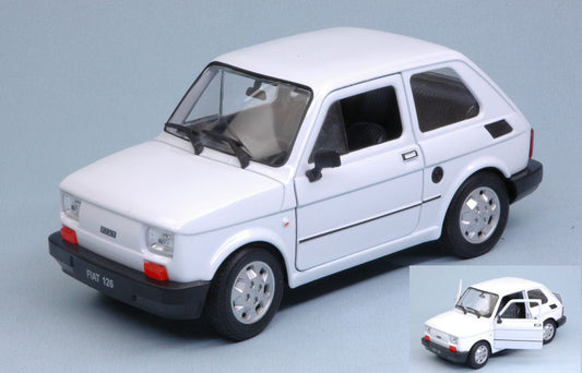 Welly - FIAT 126 1973 WHITE 1:21 - Cod. WE24066W