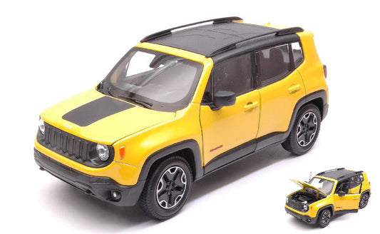Welly - JEEP RENEGADE 2014 YELLOW 1:24-27 - Cod. WE24071Y