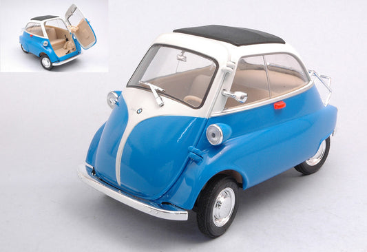 Welly - BMW ISETTA 250 BLUE/WHITE 1:18 - Cod. WE24096BL