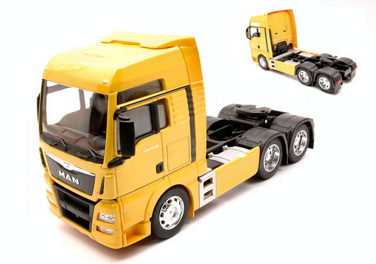 Welly - MAN TGX 26.440 (6x4) YELLOW 1:32 - Cod. WE32650LY