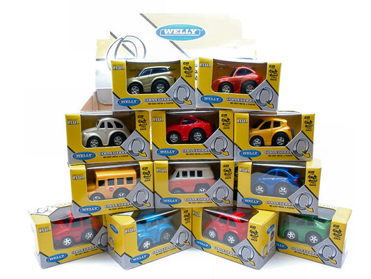Welly - AUTOMODELLI Q COLLECTION 12 ASS. mm 40 - Cod. WE39060