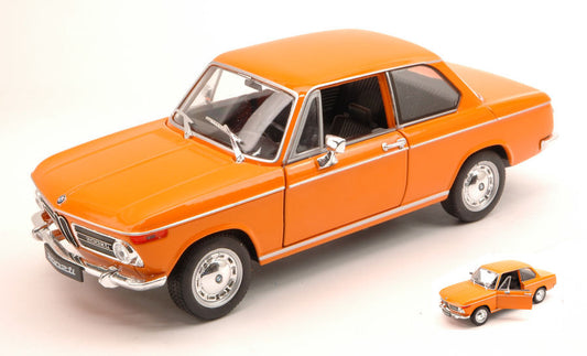 Welly - BMW 2002 Ti 1972 ORANGE 1:24 - Cod. WE4053OR
