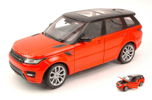 Welly - RANGE ROVER SPORT 2014 ORANGE/BLACK 1:24 - Cod. WE4059OR