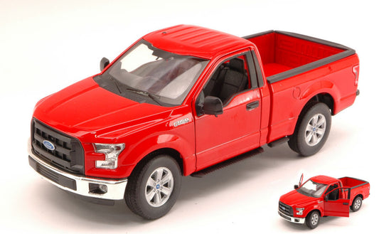 Welly - FORD F-150 REGULAR CAB PICK UP 2015 RED 1:24 - Cod. WE4063R