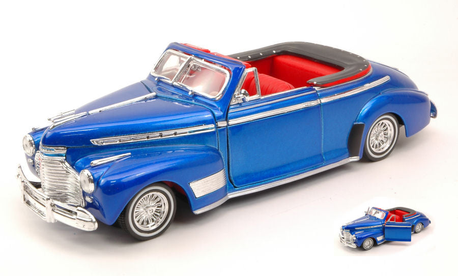 Welly - CHEVROLET SPECIAL DELUXE 1941 METALLIC BLUE 1:24 - Cod. WE4111