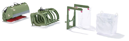 Wiking - ACCESSORI FRONTALI x TRATTORI SET B 1:32 - Cod. WK7384