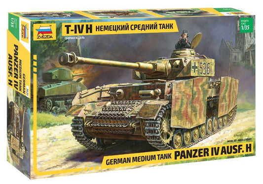Zvezda - PANZER IV AUSF-H KIT 1:35 - Cod. Z3620
