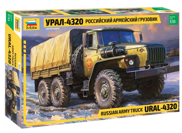 Zvezda - URAL 4320 TRUCK KIT 1:35 - Cod. Z3654