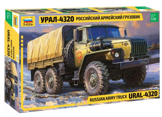 Zvezda - URAL 4320 TRUCK KIT 1:35 - Cod. Z3654