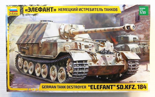 Zvezda - ELEFANT SD.KFZ.184 KIT 1:35 - Cod. Z3659