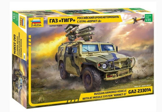 Zvezda - GAZ KORNET KIT 1:35 - Cod. Z3682