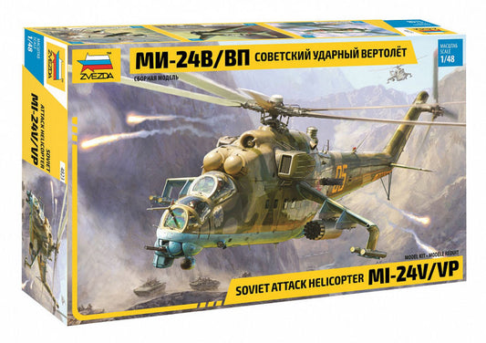 Zvezda - MIL-Mi 24 V/VP KIT 1:48 - Cod. Z4823