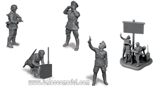 Zvezda - GERMAN HEADQUARTERS 1939-1942 KIT 1:72 - Cod. Z6133