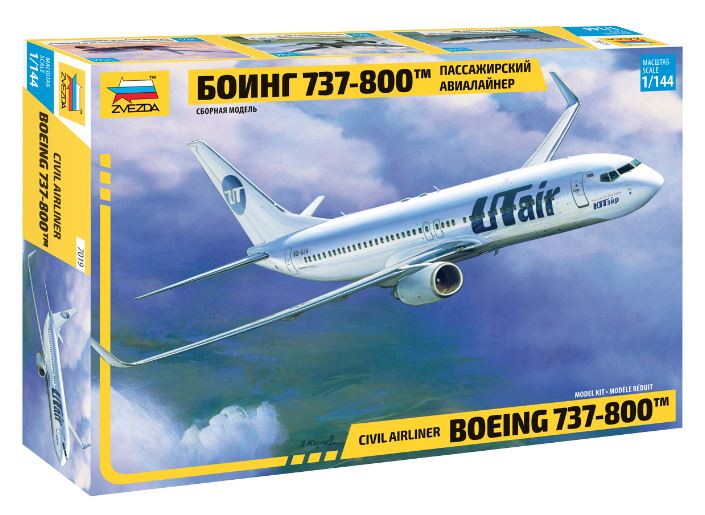 Zvezda - BOEING 737-800 KIT 1:144 - Cod. Z7019