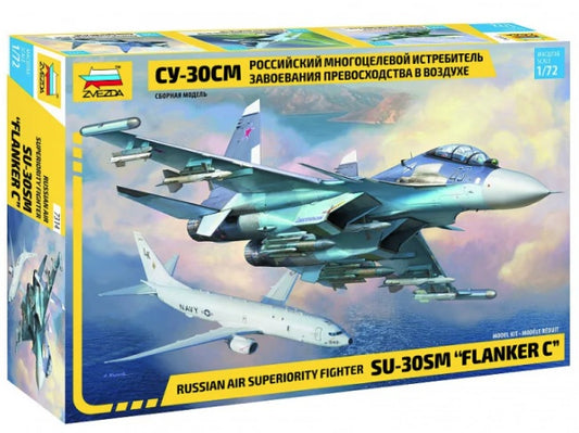 Zvezda - SUKHOI SU-30 SM KIT 1:72 - Cod. Z7314