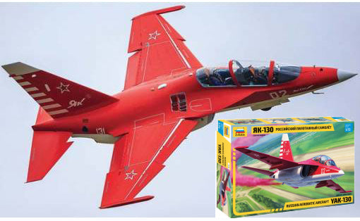 Zvezda - YAK-130 TRAINER KIT 1:72 - Cod. Z7316