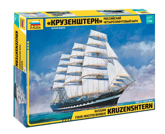 Zvezda - KRUSENSTERN "SAILING SHIP" KIT 1:200 - Cod. Z9045