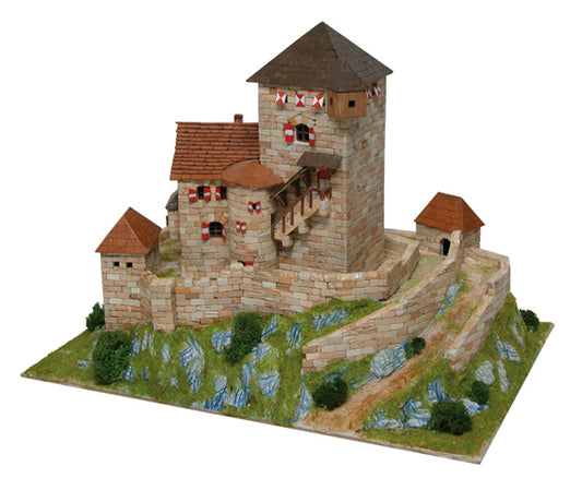 Aedes Ars - CASTELLO BURG BRANZOLL ITALIA SEC.XIII PCS 3800 KIT 1:110 - Cod. ADS1054