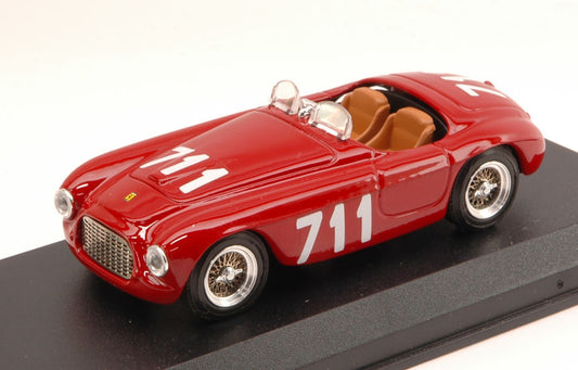 Art Model - FERRARI 166 MM SPYDER N.711 4th MM 1950 BRACCO-MAGLIOLI 1:43 - Cod. AM0052
