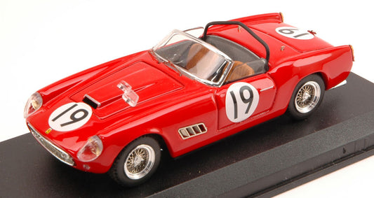 Art Model - FERRARI 250 SPYDER CALIFORNIA N.19 9th NASSAU 1960 W.V.TRIPS 1:43 - Cod. AM0167