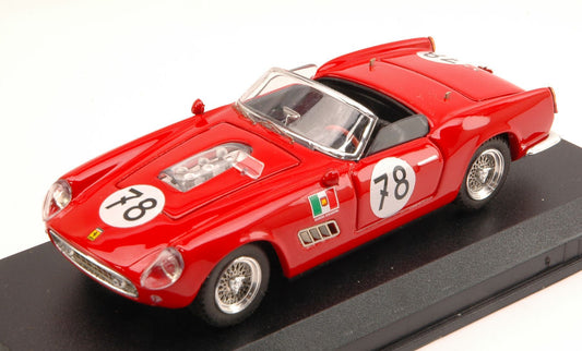 Art Model - FERRARI 250 CALIFORNIA N.78 ACCIDENT 1000 KM NURBURGRING 1960 1:43 - Cod. AM0196