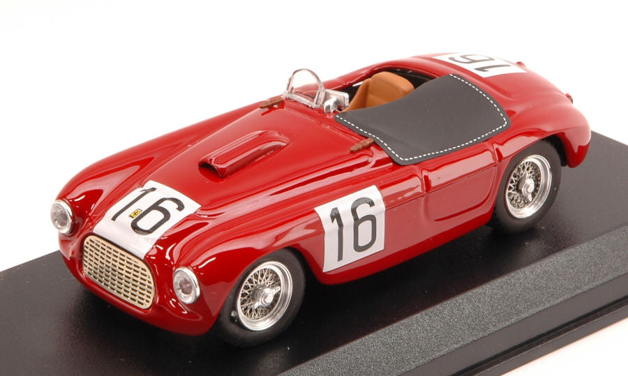 Art Model - FERRARI 166 SPYDER N.16 WINNER 12H PARIGI 1950 CHINETTI-LUCAS 1:43 - Cod. AM0227
