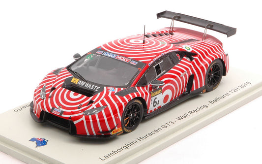 Spark Model - LAMBORGHINI HURACAN GT3 N.6 12 H BATHURST 2019 DEITZ-WESTWOOD-D'ALB.1:43 - Cod. AS056
