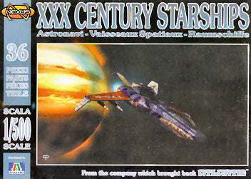 Atlantic - XXX CENTURY STARSHIPS KIT 1:500 - Cod. ATLNSF001