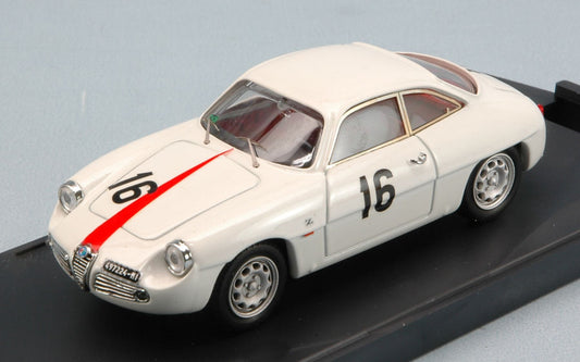 Bang - ALFA ROMEO GIULIETTA SZ N.16 4th COPPA FISA MONZA 1960 "KIM" 1:43 - Cod. BG7164