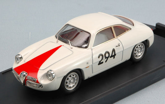 Bang - ALFA ROMEO GIULIETTA SZ N.294 FORNOVO-M.CASSIO 1962 C.D.INNOCENTI 1:43 - Cod. BG7184