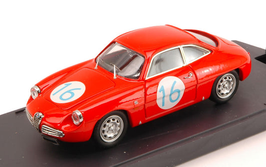 Bang - ALFA ROMEO GIUL.SZ N.16 TARGA FLORIO 1962 SINIBALDI-CASTELLANO 1:43 - Cod. BG7185