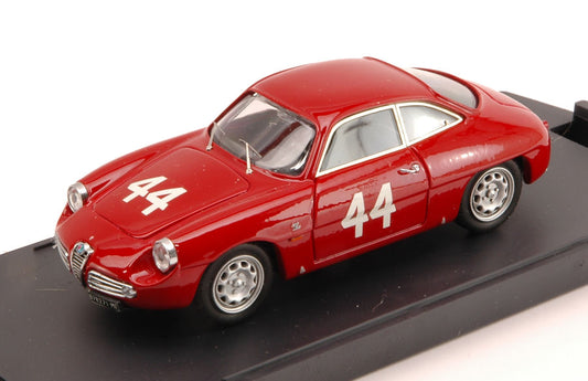Bang - ALFA ROMEO GIULIETTA SZ N.44 TARGA FLORIO 1960 KIM PEDRETTI 1:43 - Cod. BG7217