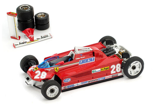Brumm - FERRARI 126 CK DIDIER PIRONI 1981 N.28 VERSIONE DA TRASPORTO 1:43 - Cod. BM0368T