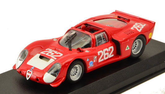 Best Model - ALFA ROMEO 33.2 N.262 21th TARGA FLORIO 1969 VACCARELLA-DE ADAMICH 1:43 - Cod. BT9147-2