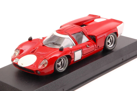 Best Model - LOLA T 70 COUPE 1967 PROVA RED 1:43 - Cod. BT9156
