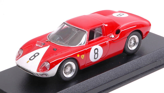 Best Model - FERRARI 250 LM N.8 2nd 12H REIMS 1964 J.SURTEES-L.BANDINI 1:43 - Cod. BT9187
