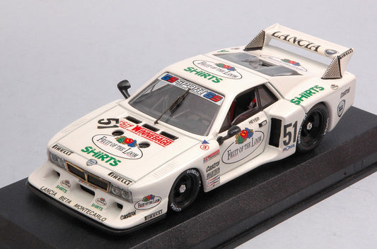 Best Model - LANCIA BETA MONTECARLO N.51 2nd ZOLDER 1980 H.HEIER 1:43 - Cod. BT9197