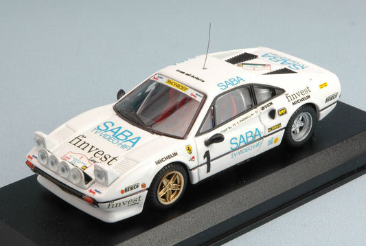 Best Model - FERRARI 308 GTB N.1 TARGA FLORIO 1983 TONY-RADAELLI 1:43 - Cod. BT9211