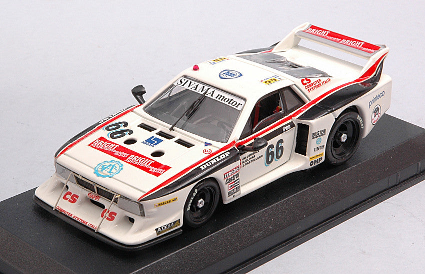 Best Model - LANCIA BETA MONTECARLO N.66 12th LM 1982 LEMERLE-OLIVAR-CASTELLANO 1:43 - Cod. BT9212
