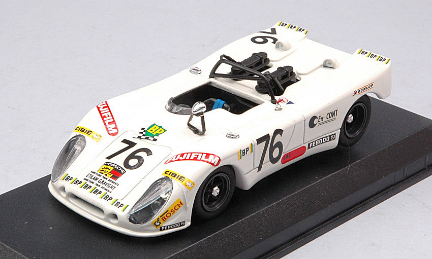 Best Model - PORSCHE 908/2 FLUNDER N.76 DNF LE MANS 1972 LAGNIEZ-TOUROUL 1:43 - Cod. BT9215