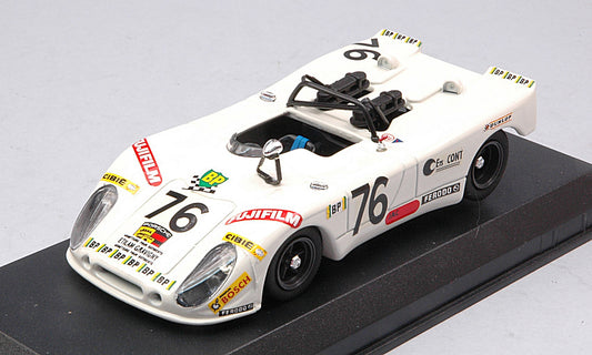 Best Model - PORSCHE 908/2 FLUNDER N.76 DNF LE MANS 1972 LAGNIEZ-TOUROUL 1:43 - Cod. BT9215