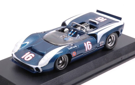 Best Model - LOLA T70 SPYDER N.16 6th CAN-AM RIVERSIDE 1967 G.FOLLMER 1:43 - Cod. BT9237