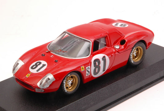 Best Model - FERRARI 250 LM N.81 ACCIDENT 24H DAYTONA 1968 PIPER-GREGORY 1:43 - Cod. BT9266