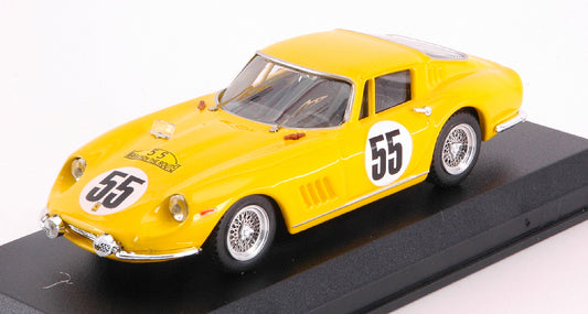 Best Model - FERRARI 275 GTB N.55 ACCIDENT 84 H NURBURGRING 1966 BIANCHI-DE KEIN 1:43 - Cod. BT9280