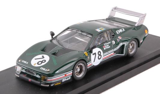 Best Model - FERRARI 512 BB LM N.78 23th LM 1980 ROURKE-DOWN-PHILLIPS 1:43 - Cod. BT9285