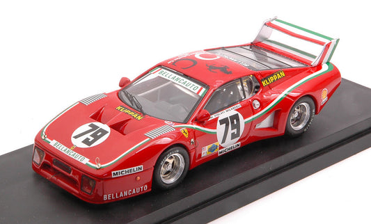 Best Model - FERRARI 512 BB N.79 ACCIDENT LM 1980 DINI-VIOLATI-MICANGELI 1:43 - Cod. BT9299