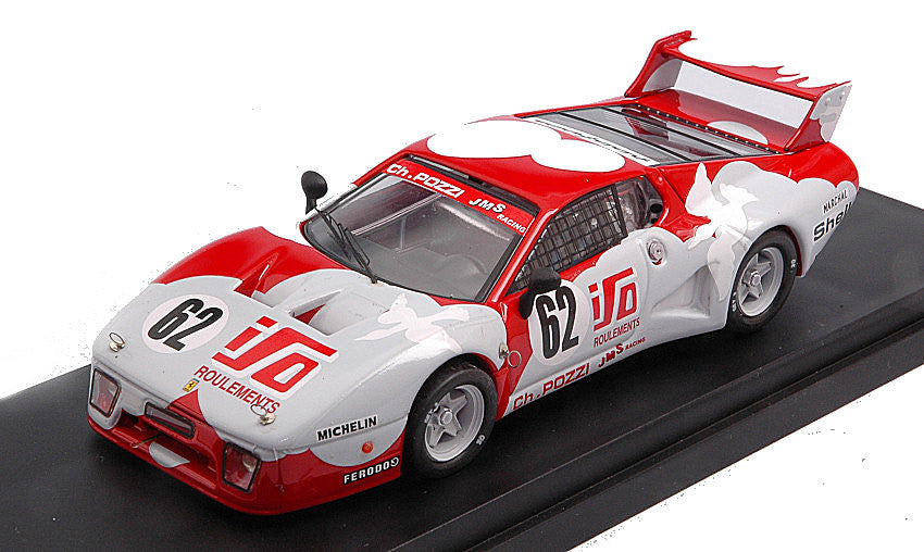Best Model - FERRARI 512 BB N.62 24 H LE MANS 1979 ANDRUET-DINI 1:43 - Cod. BT9306