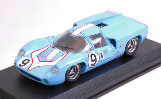 Best Model - LOLA T 70 COUPE N.9 DNF 12 H SEBRING 1968 PATRICK-JORDAN 1:43 - Cod. BT9310