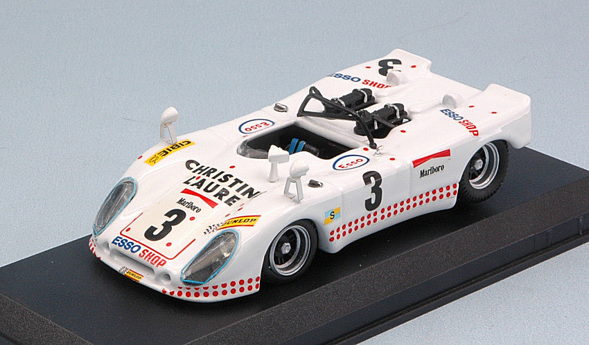 Best Model - PORSCHE 908-2 FLUNDER N.3 34th LM 1975 POIROT-ORTEGA-CUYNET-LAGNIEZ 1:43 - Cod. BT9319