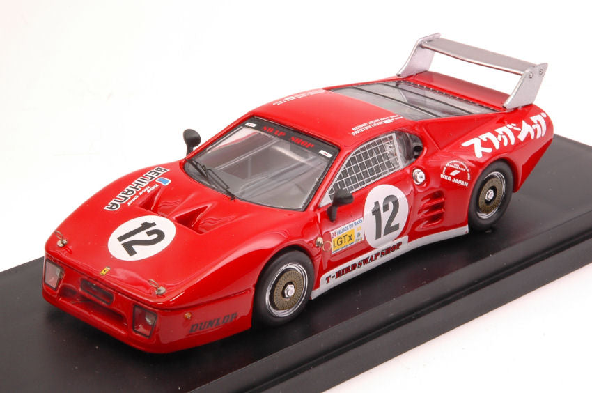 Best Model - FERRARI 512 BB N.12 6 H FUJI 1982 HENN-HENN 1:43 - Cod. BT9324
